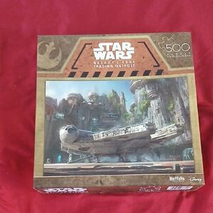 Buffalo David Bitton Star Wars Puzzle with Brown and Gray Tones